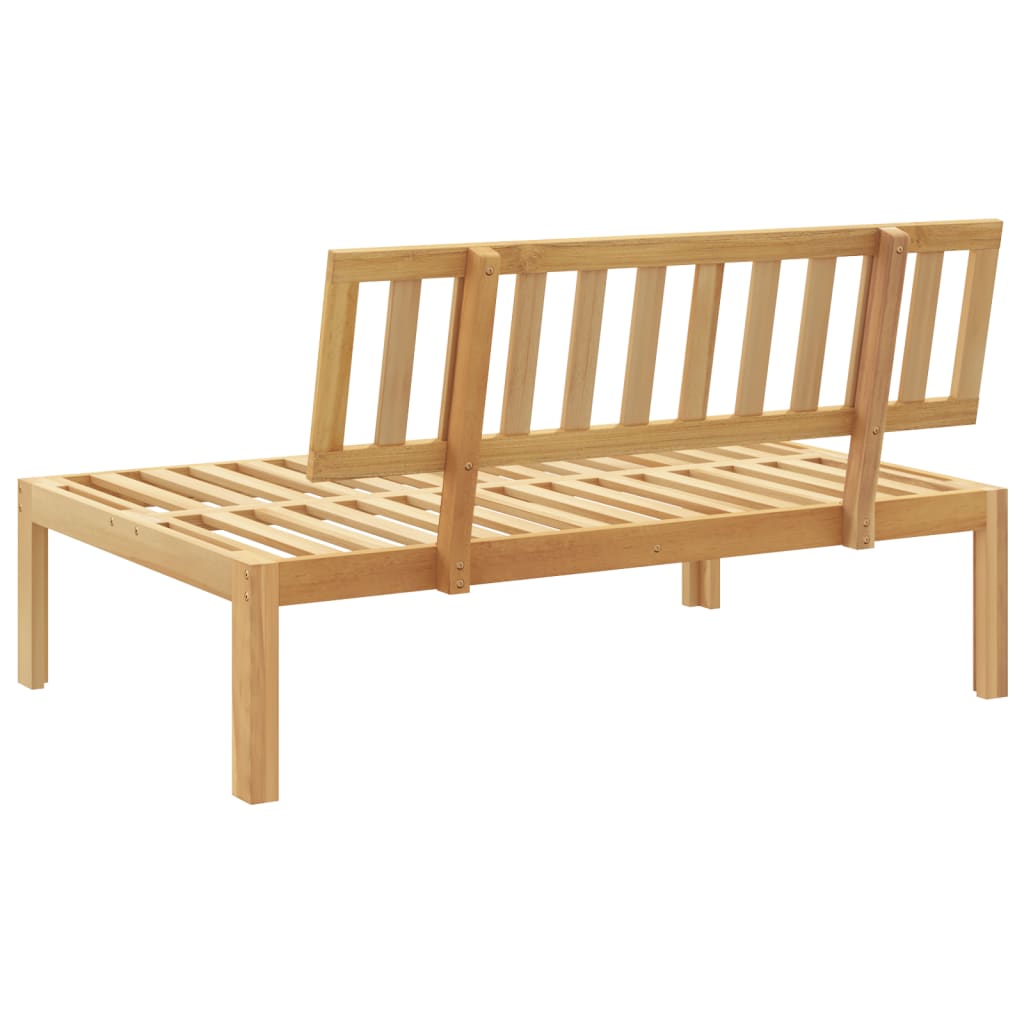 Acacia Wood Garden Pallet Sofa - Stylish Middle Seating