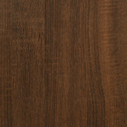 Nesting Coffee Tables 2 pcs Brown Oak Engineered Wood