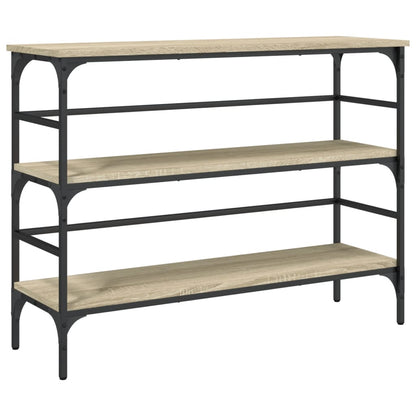 Sonoma Oak Console Table 100x32x75 cm - Engineered Wood Beauty