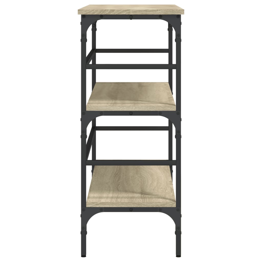 Sonoma Oak Console Table 100x32x75 cm - Engineered Wood Beauty