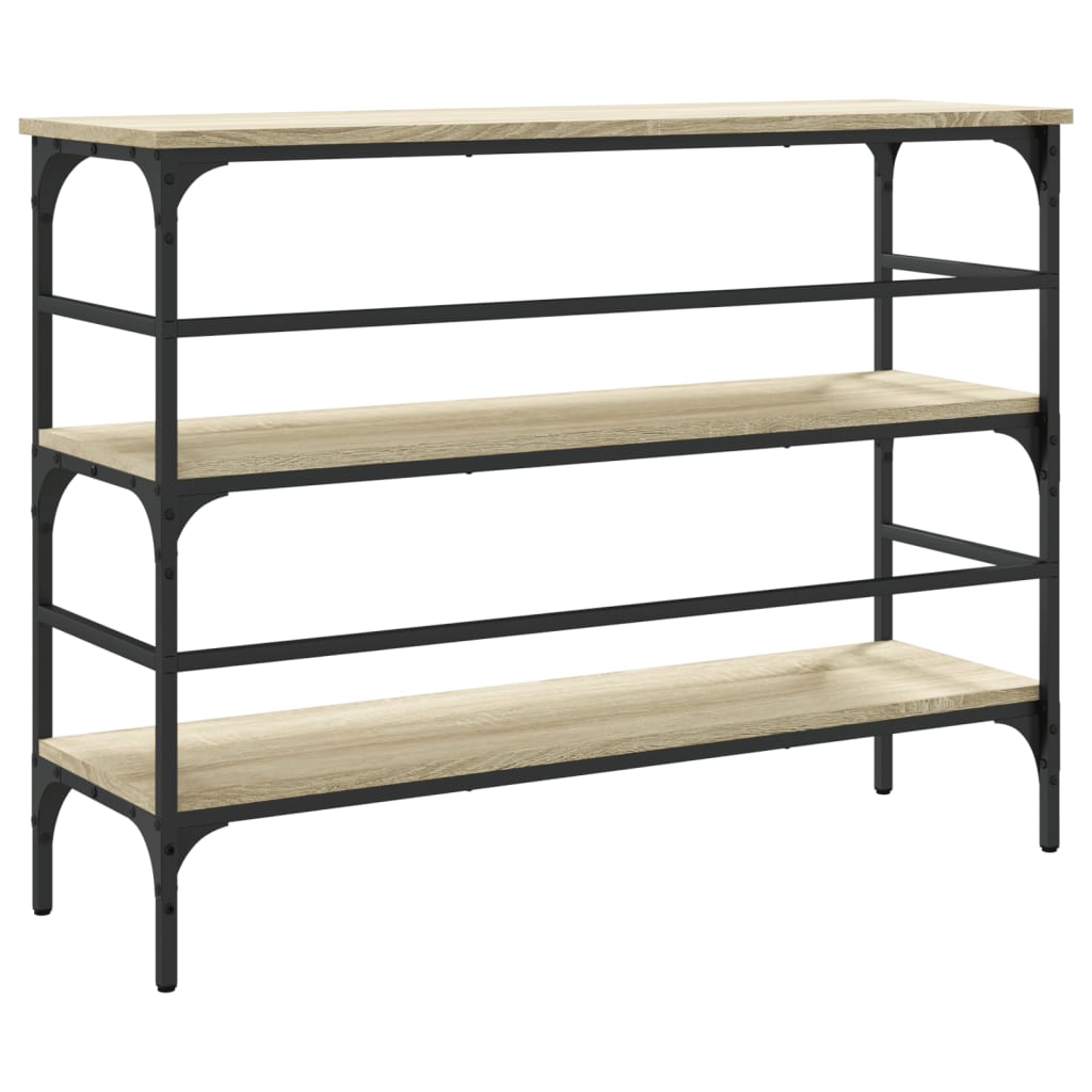 Sonoma Oak Console Table 100x32x75 cm - Engineered Wood Beauty