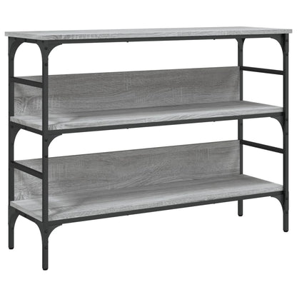 Grey Sonoma Console Table 100x32x75 cm - Engineered Wood