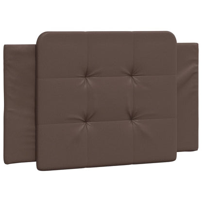 Bed Frame without Mattress "Zadar" Brown 90x200 cm Faux Leather