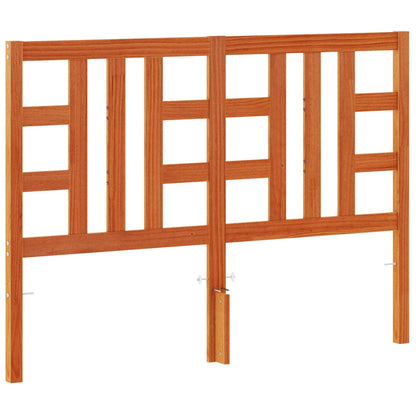 Solid Wood Pine Headboard, Wax Brown, 150cm - Stylish & Durable