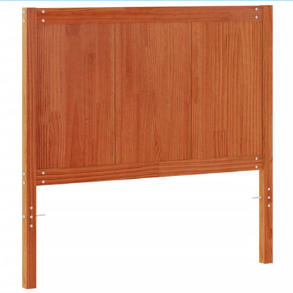 Solid Pine Headboard Wax Brown 100 cm - Durable & Stylish