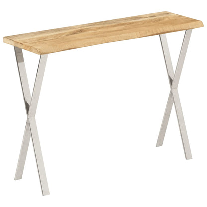 Live Edge Console Table 105x33x76 cm | Solid Mango Wood