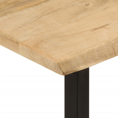 Live Edge Mango Wood Console Table 105x33x76 cm Solid Wood