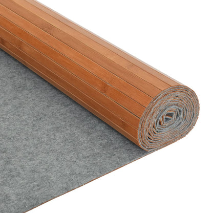 Bamboo Room Divider in Brown - 165x250 cm Stylish Partition Screen