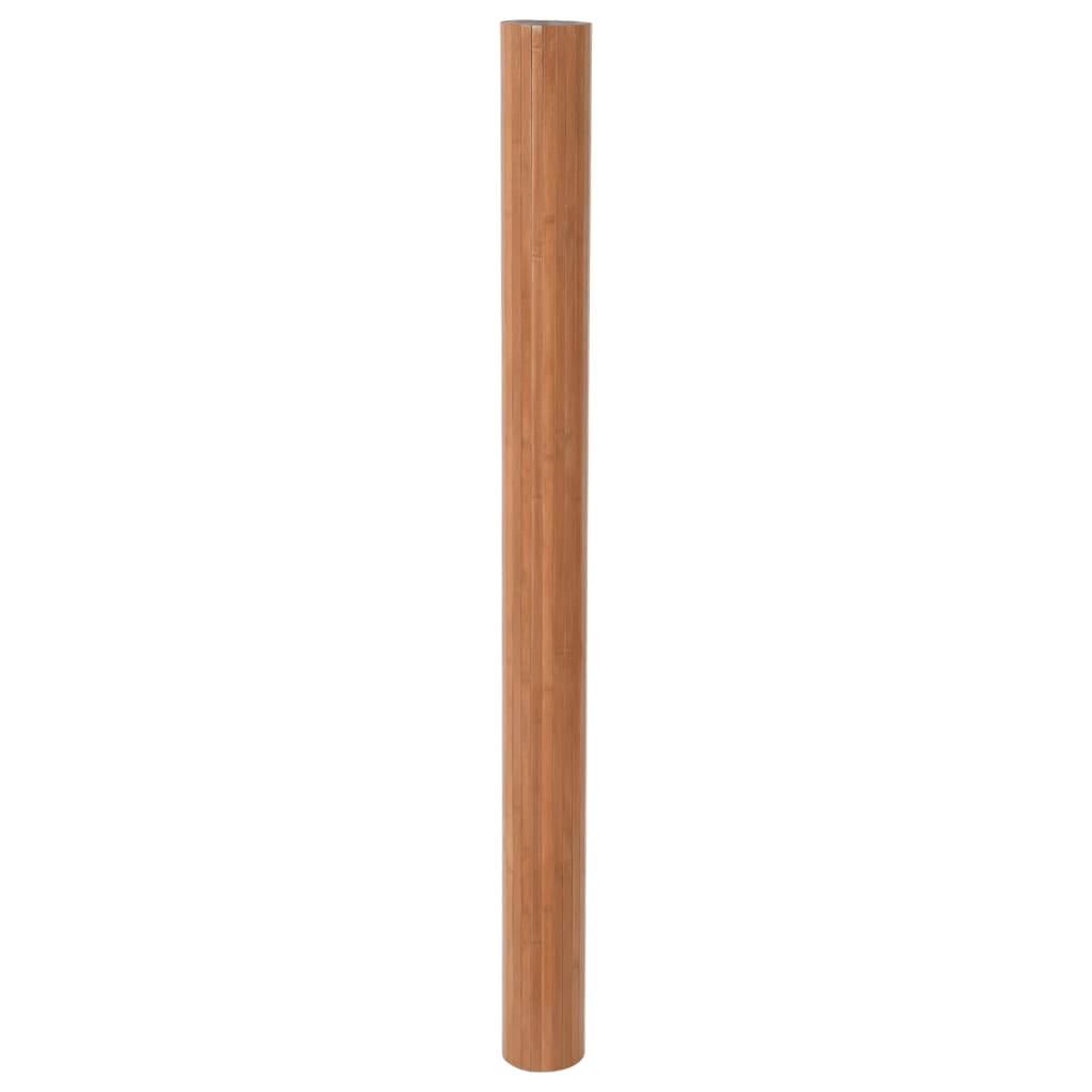 Bamboo Room Divider - Brown, 165x400 cm, Stylish Home Decor