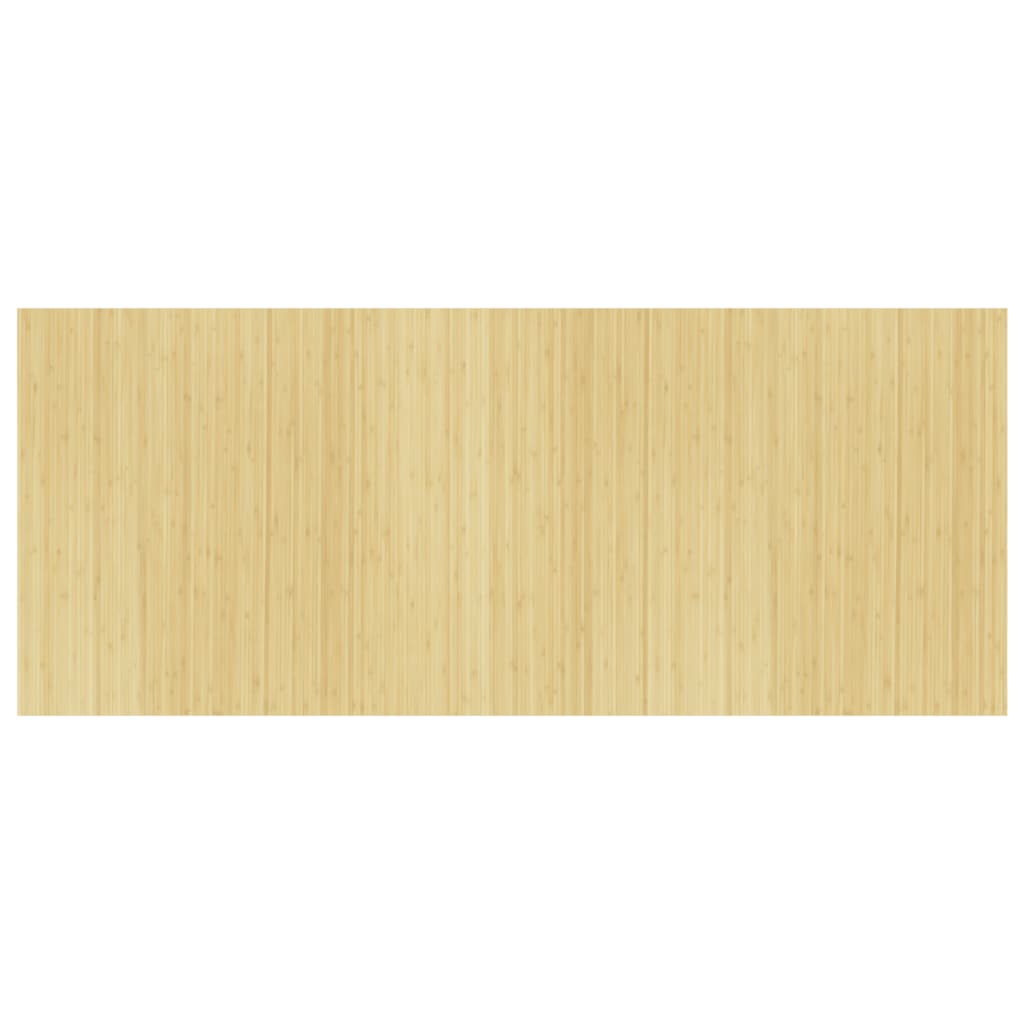 Bamboo Room Divider, Light Natural, 165x400 cm - Stylish Privacy Screen