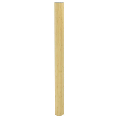 Bamboo Room Divider, Light Natural, 165x400 cm - Stylish Privacy Screen