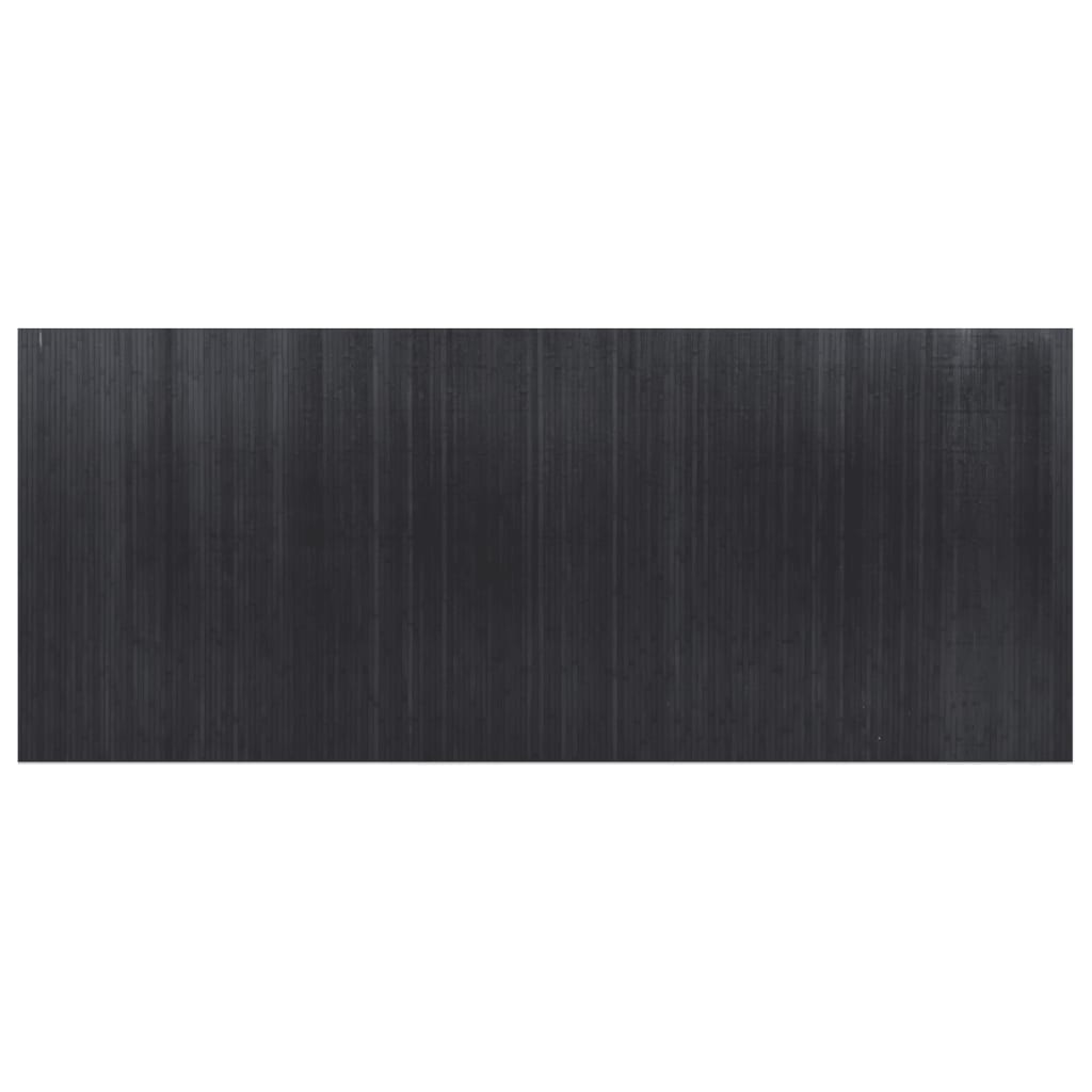 Stylish Bamboo Room Divider, Grey, 165x400 cm – Elegant Privacy Solution