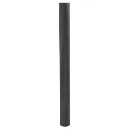 Stylish Bamboo Room Divider, Grey, 165x400 cm – Elegant Privacy Solution