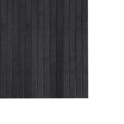 Stylish Bamboo Room Divider, Grey, 165x400 cm – Elegant Privacy Solution