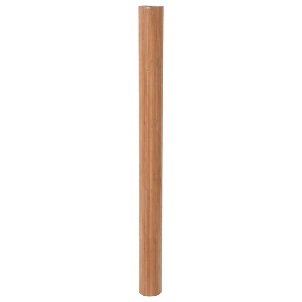 Natural Bamboo Room Divider 165x600 cm - Stylish Privacy Screen