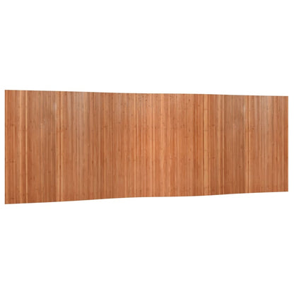 Bamboo Room Divider, Brown, 165x600 cm - Stylish Privacy Screen