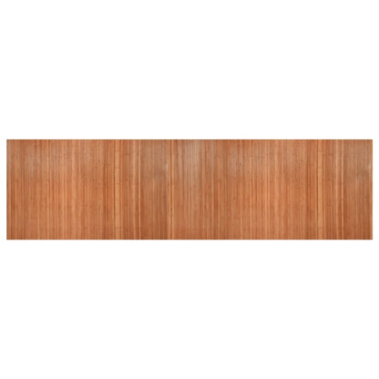 Bamboo Room Divider, Brown, 165x600 cm - Stylish Privacy Screen