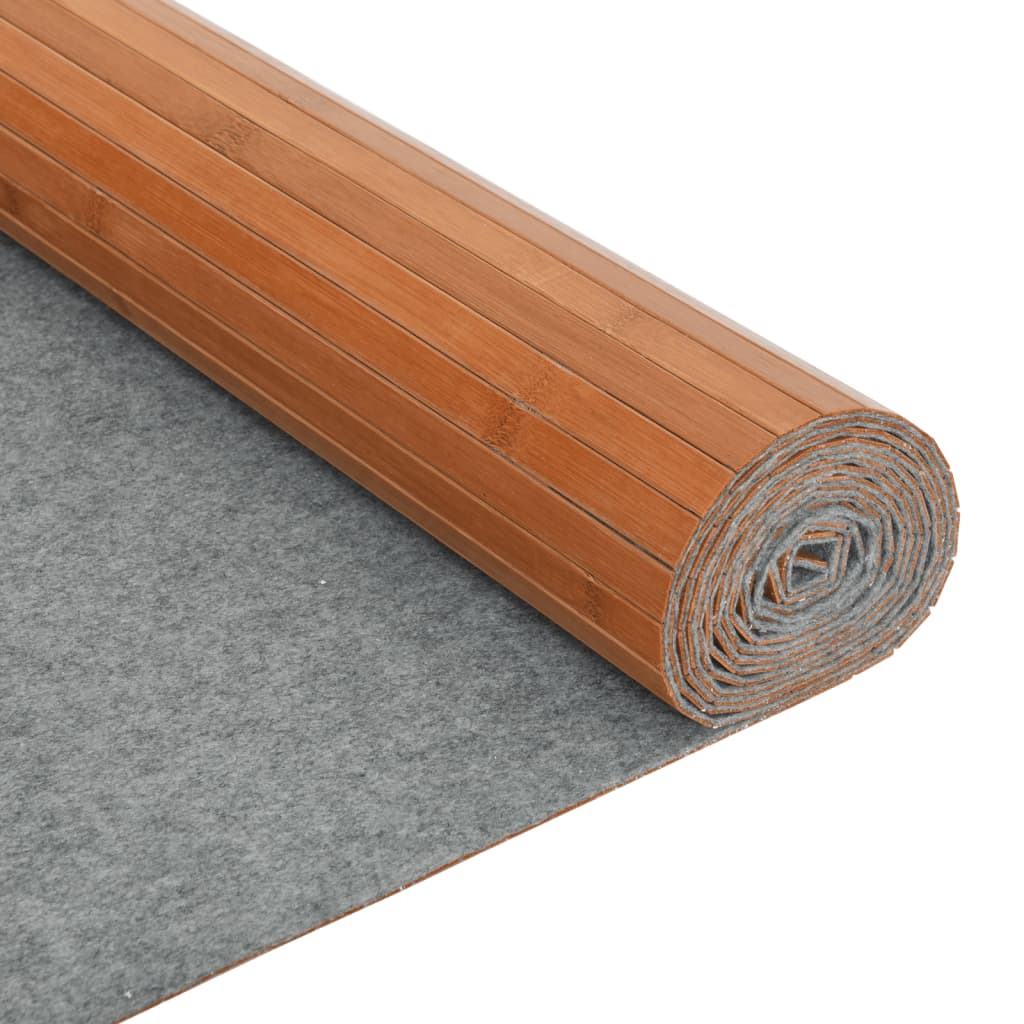Bamboo Room Divider, Brown, 165x600 cm - Stylish Privacy Screen