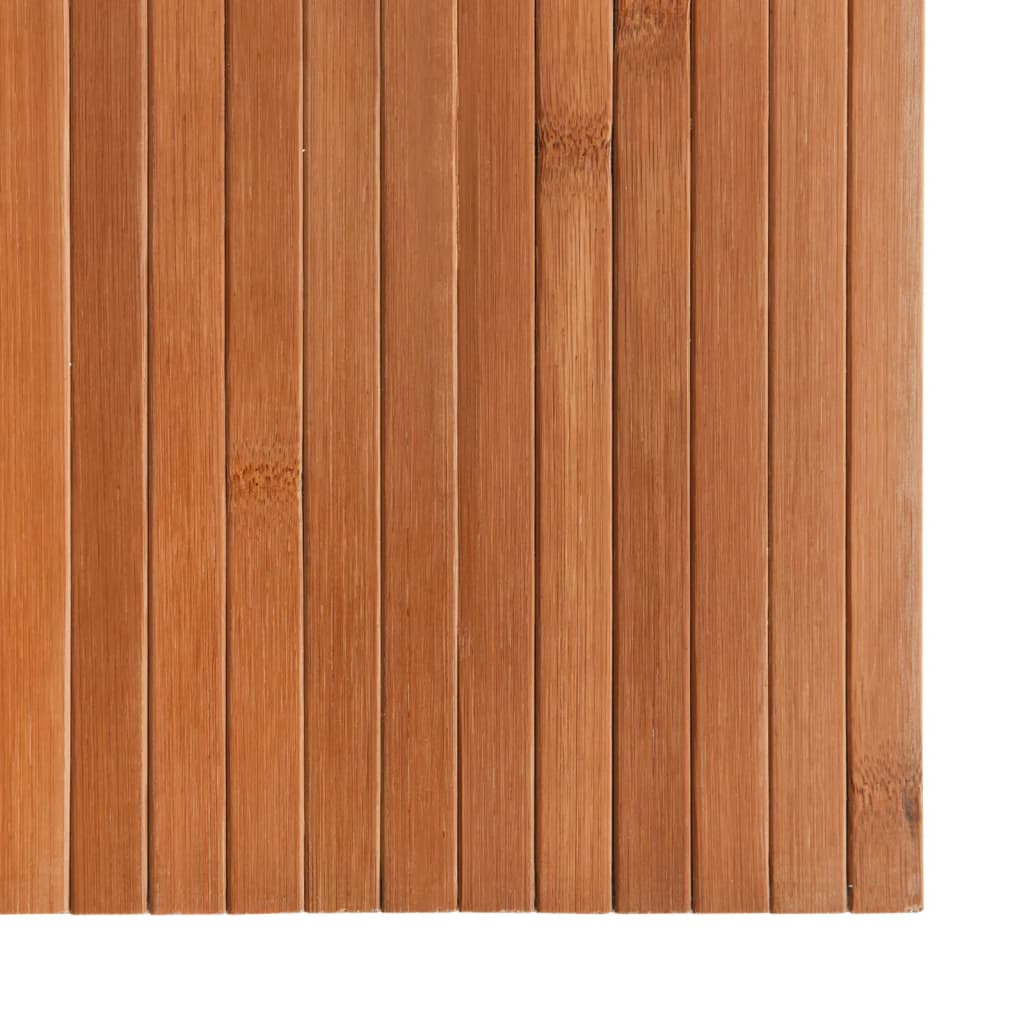 Bamboo Room Divider, Brown, 165x600 cm - Stylish Privacy Screen