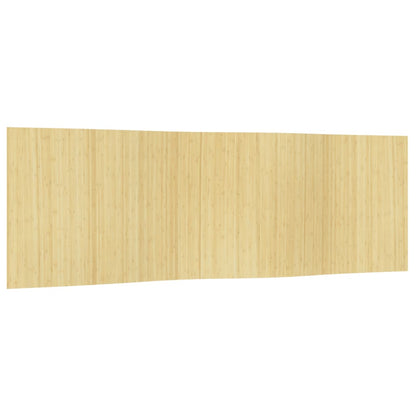 Bamboo Room Divider, Light Natural, 165x600 cm - Elegant Privacy Screen