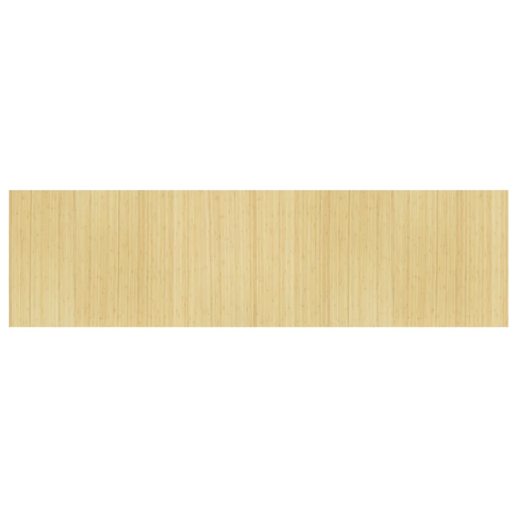 Bamboo Room Divider, Light Natural, 165x600 cm - Elegant Privacy Screen