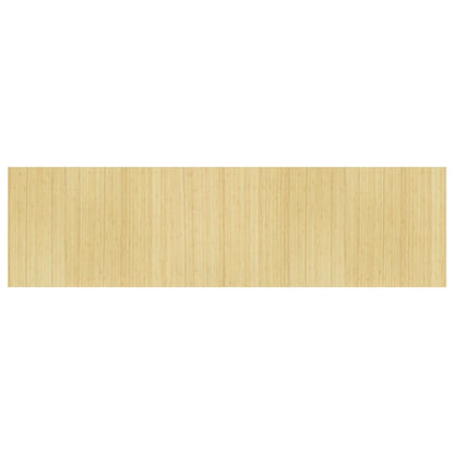 Bamboo Room Divider, Light Natural, 165x600 cm - Elegant Privacy Screen