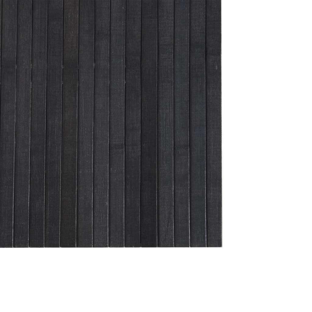 Bamboo Room Divider Grey 165x600 cm - Elegant Privacy Solution