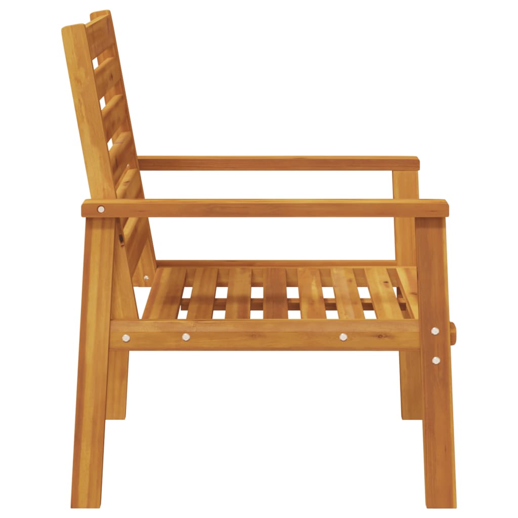 Solid Acacia Garden Sofa Chair Set, 2pcs, 66.5x65x81 cm