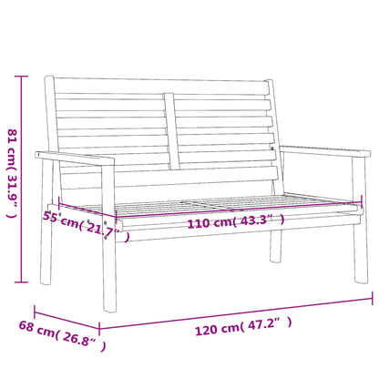 Solid Acacia Wood Garden Set - Durable, Stylish Outdoor Furniture