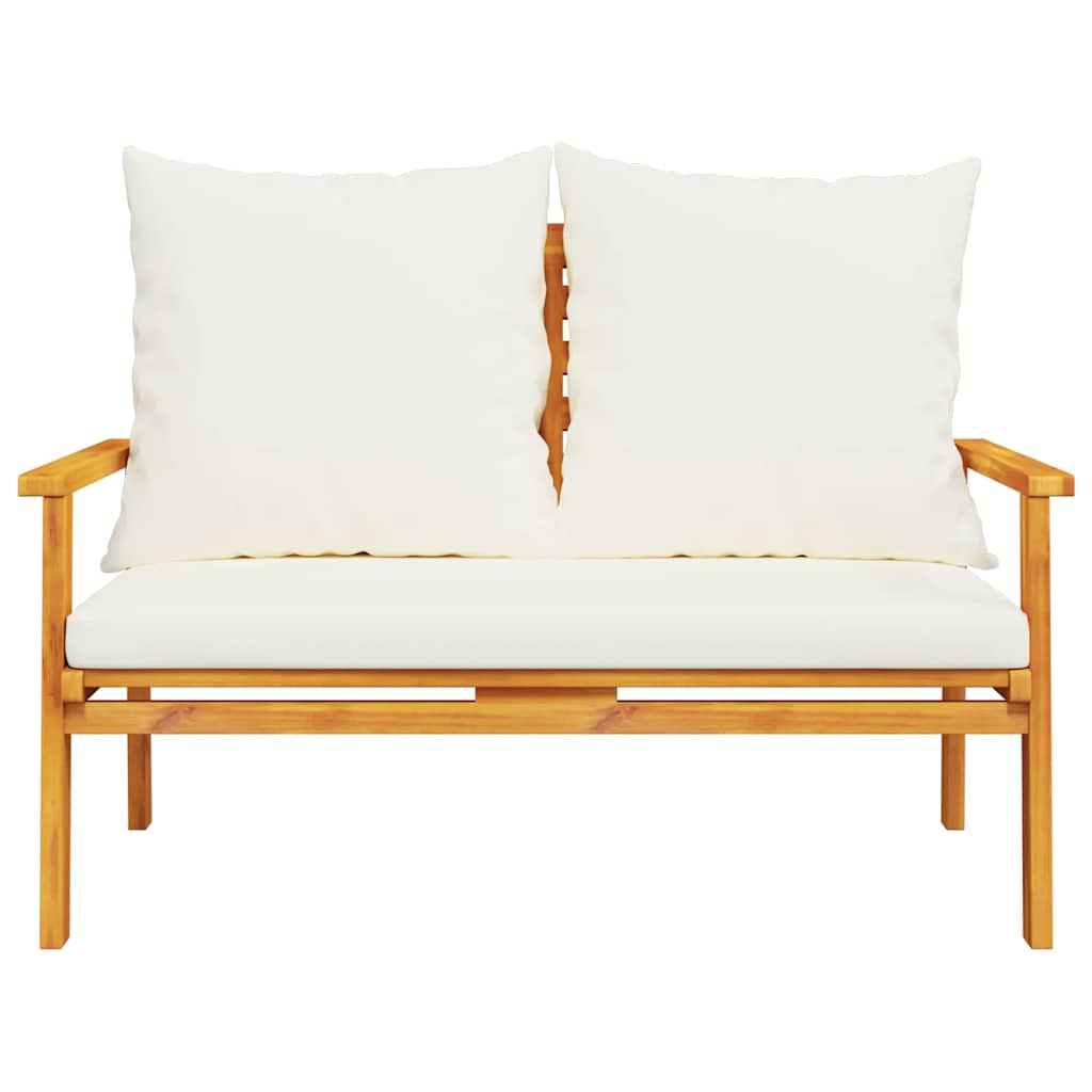 Natural Acacia Wood Garden Set with Cushions - Stylish & Durable