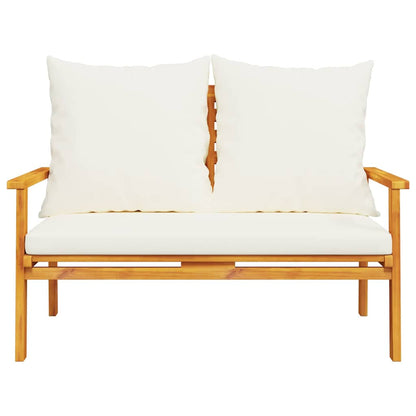 Natural Acacia Wood Garden Set with Cushions - Stylish & Durable