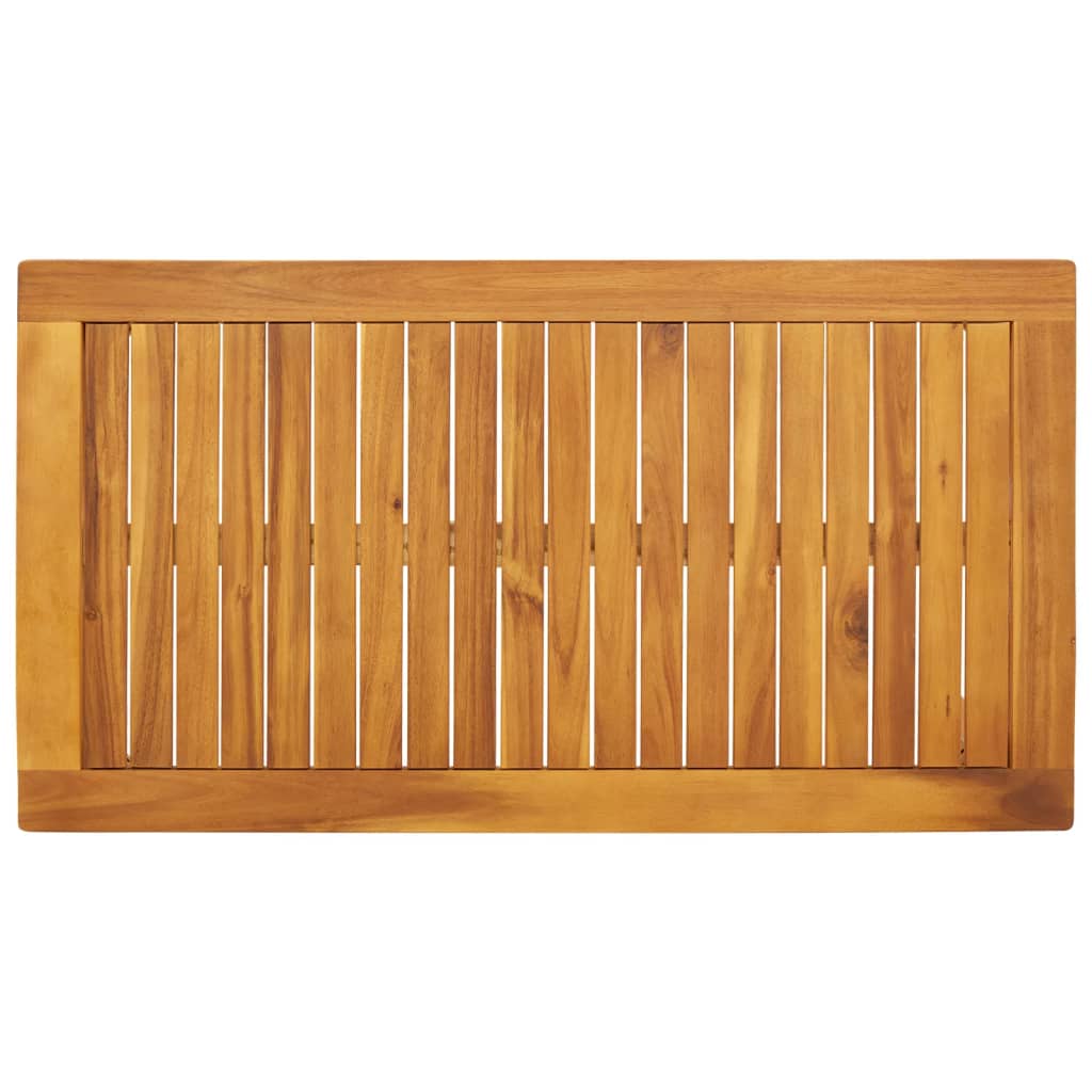 Natural Acacia Wood Garden Set with Cushions - Stylish & Durable