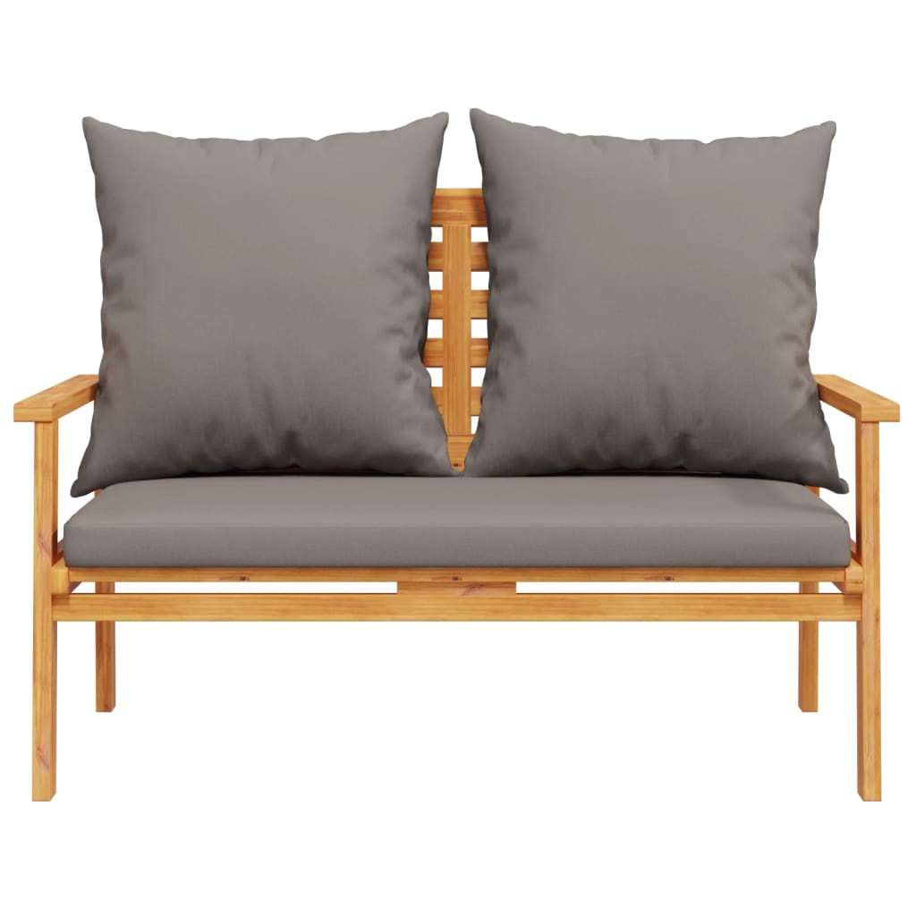 Solid Wood Acacia Garden Set with Cushions - Elegant & Durable