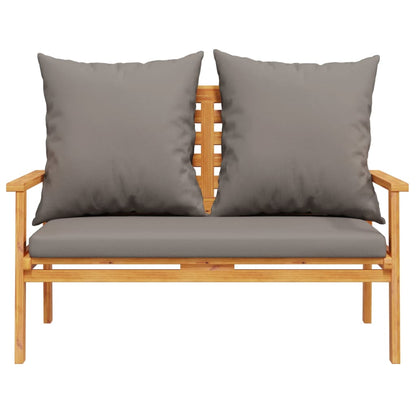 Solid Wood Acacia Garden Set with Cushions - Elegant & Durable