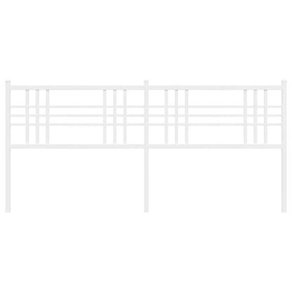 Elegant White Metal Headboard - 180cm Durable and Stylish Design