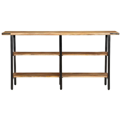 Console Table 140x35x70 cm Solid Wood Mango