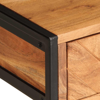 Coffee Table 110x55x40 cm Solid Wood Acacia