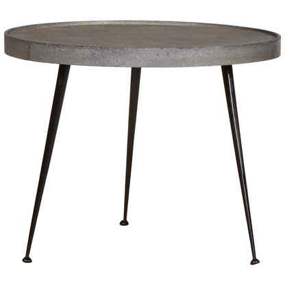 Coffee Table 3 pcs Silver Engineered Wood