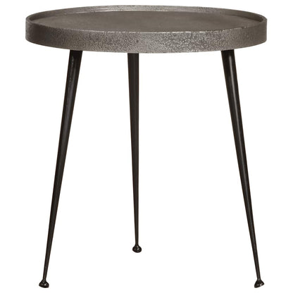 Coffee Table 3 pcs Silver Engineered Wood