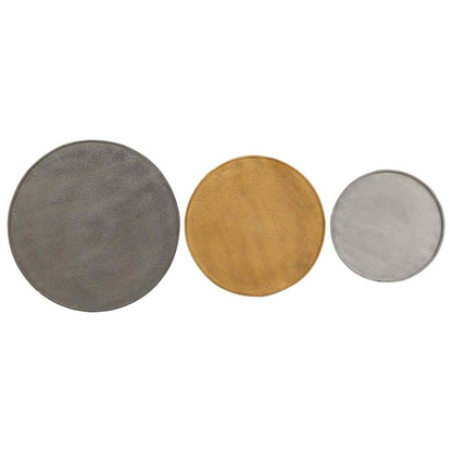 Coffee Table 3 pcs Multicolour Engineered Wood
