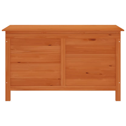 Solid Fir Wood Garden Storage Box 99x49.5x58.5 cm