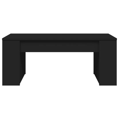 Coffee Table Black 102x55x42 cm Engineered Wood