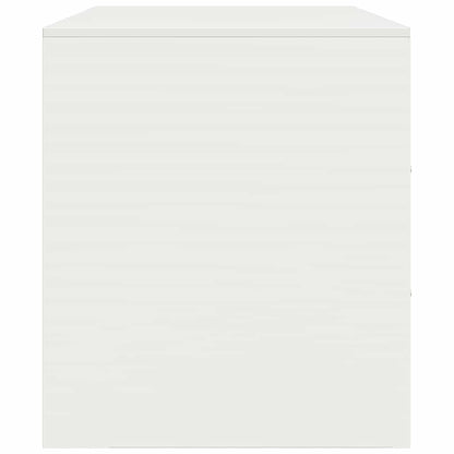 TV Cabinet White 67x39x44 cm Steel