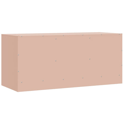 TV Cabinet Pink 99x39x44 cm Steel