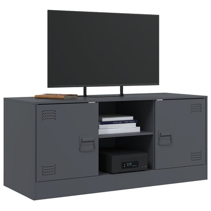 TV Cabinet Anthracite 99x39x44 cm Steel