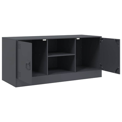 TV Cabinet Anthracite 99x39x44 cm Steel