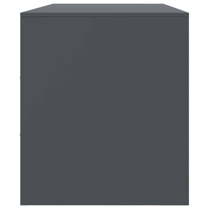 TV Cabinet Anthracite 99x39x44 cm Steel