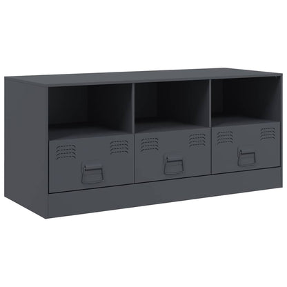 TV Cabinet Anthracite 99x39x44 cm Steel