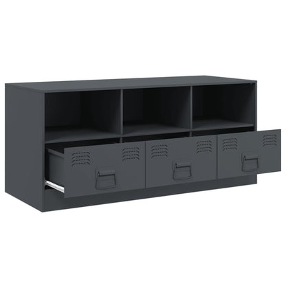 TV Cabinet Anthracite 99x39x44 cm Steel