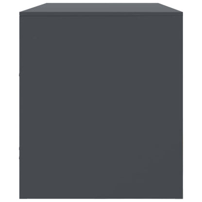 TV Cabinet Anthracite 99x39x44 cm Steel